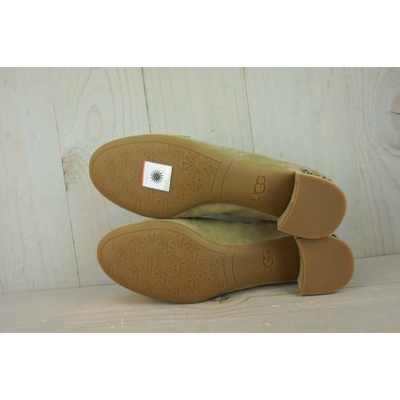 UGG ELISE STUDDED BLING   SUEDE BLOCK HEELS 10 NIB - Picture 11 of 11